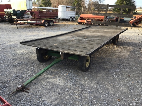 JD FLATBED WAGON