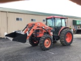 M9000 KUBOTA TRACTOR W/ CAB & LOADER