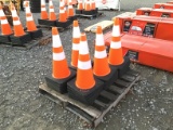 (25) NEW SAFETY CONES