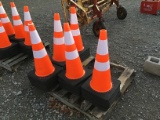 (25) NEW SAFETY CONES