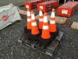 (25) NEW SAFETY CONES