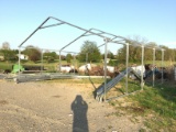 25' X 24' X 8'  BUILDING FRAME