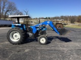4630 NEW HOLLAND TRACTOR W/ LOADER (690 HOURS)