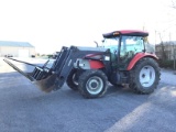 CX110 MCCORMICK TRACTOR W/ CAB & LOADER