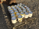 PALLET OF YELLOW PAINT (LOCAL FFA CHAPTER SURPLUS)