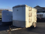 BUMPERHITCH 12FT ENCLOSED TRAILER (NO TITLE)