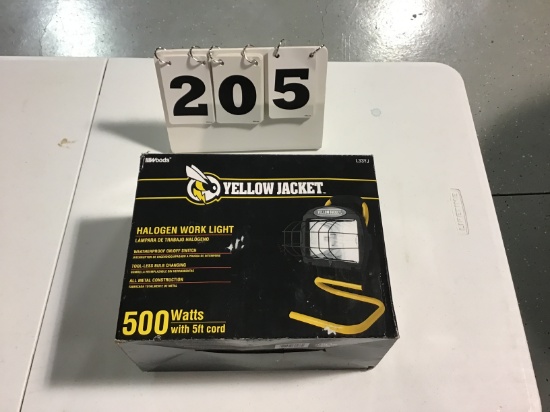 YELLOW JACKET 500 WATT SHOP LIGHT