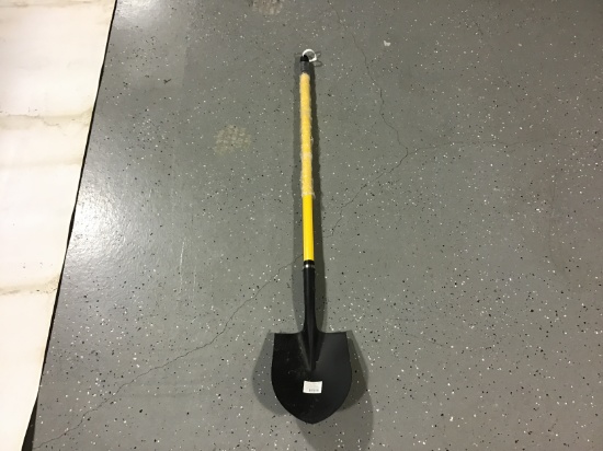 NEW FIBERGLASS HANDLE ROUND POINT SHOVEL