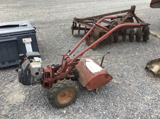 TROY BILT WALK BEHIND GARDEN TILLER