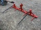 NEW RED 3PT DOUBLE BALE SPEAR