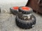 (4) NEW KUBOTA TIRES AND WHEELS - ALL ONE PRICE