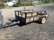 4X8 BUMPERHITCH TRAILER - NO TITLE