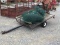 BUMPERHITCH TRAILER W/ WIRE FENCE - NO TITLE
