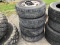 (4) 255-70-16 CHEVY TIRES AND WHEELS - ALL ONE PRICE