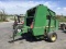 535 JOHN DEERE ROUND BALER W/ NET WRAP AND MONITOR
