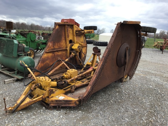 15FT SERVIS BATWING BUSHOG