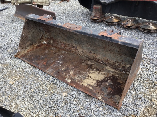 BUSHOG BRAND BUCKET OFF A 2446 BUSHOG LOADER
