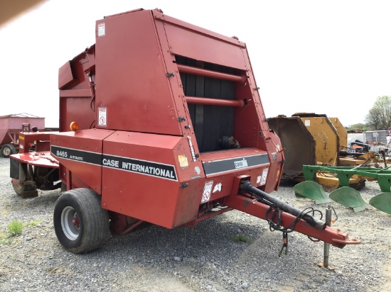 8465 CASE IH ROUND BALER