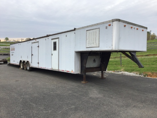 48FT 1993 ENCLOSED GOOSNECK TRAILER - NO TITLE