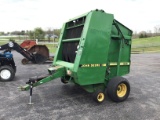 535 JOHN DEERE ROUND BALER