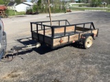 4X8 BUMPERHITCH TRAILER - NO TITLE