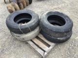 (4) ROADGUIDER 204/75R15 TRAILER TIRES - ALL ONE PRICE