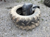 (2) 11.2-24 GOOD YEAR TRACTOR TIRES - BOTH ONE PRICE