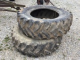 (2) 16.9-30 TITAN TRACTOR TIRES - BOTH ONE PRICE