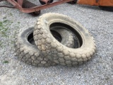 (2) 13.6-28 TURF TIRES - BOTH ONE PRICE
