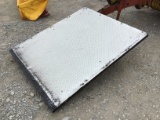 DIAMOND PLATE TRACTOR CANOPY