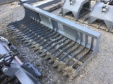 UNUSED 84'' QT ROCK BUCKET