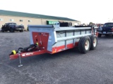 3743 NEW IDEA AGCO TANDEM MANURE SPREADER