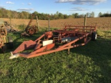 PULL TYPE SQUARE BALE ACCUMULATOR