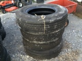 (4) 295/75R22.5 GOOD YEAR SEMI TIRES - ALL ONE PRICE