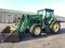 7510 JD TRACTOR W/FRONT LOADER ALSO BUCKET AND 4 WHEEL DRIVE