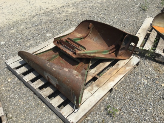 PAIR OF JOHN DEERE FENDERS - BOTH ONE PRICE