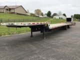 53FT TRANSCRAFT STEP DECK SEMI TRAILER W/ TITLE