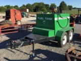 500 GALLON GREEN FUEL WAGON W/ PUMP