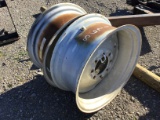 (2) 24'' TRACTOR RIMS 8 LUG - BOTH ONE PRICE