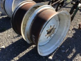 (2) 24'' TRACTOR RIMS 8 LUG - BOTH ONE PRICE