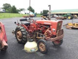 140 INTERNATIONAL TRACTOR W/ CULTIVATORS - SIDE DRESSOR