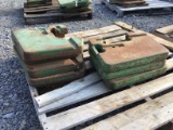 (7) JOHN DEERE WEIGHTS - ALL ONE PRICE