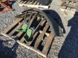 PAIR OF JOHN DEERE FRONT FENDERS - BOTH ONE PRICE