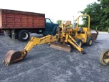 4010 DITCH WITCH 4WD W/ TRENCHER AND BACKHOE