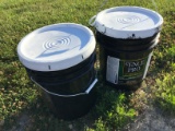 (2) 5 GAL OF FENCE PAINT