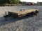 16FT BUMPERHITCH FLATBED TRAILER - NO TITLE