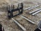 USED 48'' BOBCAT BRAND QT PALLET FORKS