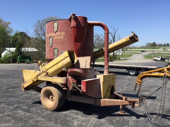 355 NEW HOLLAND FEED GRINDER - USED LAST WINTER