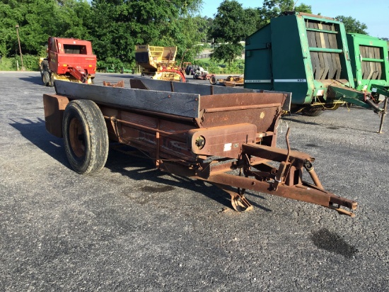208 NEW IDEA MANURE SPREADER W/ SHAFT