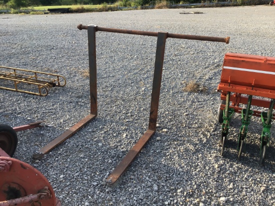 FLIP - OVER BUCKET FORKS FOR BACKHOE